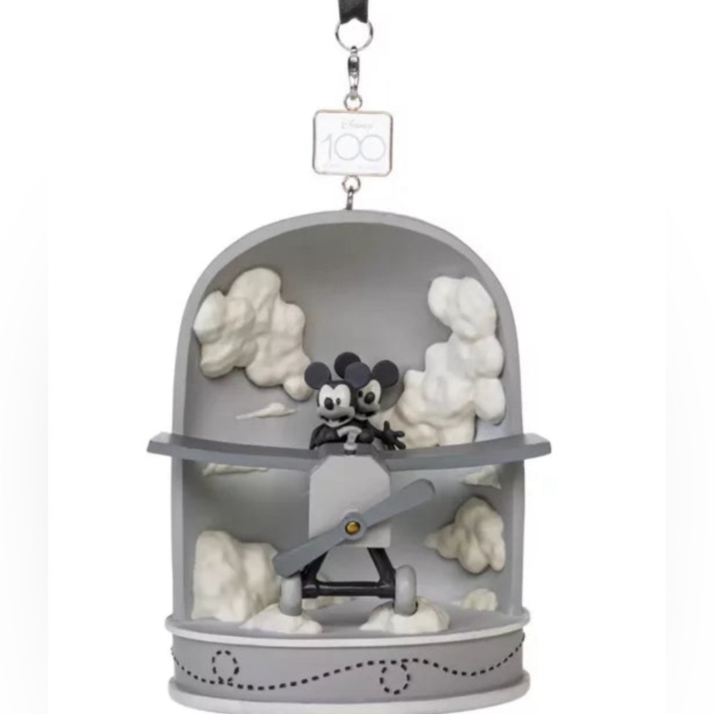 Disney Mickey Mouse Sketchbook Ornament Plane Crazy Disney100